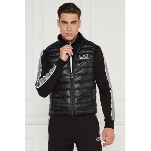 EA7 Puchowy bezrękawnik | Regular Fit ze sklepu Gomez Fashion Store w kategorii Kamizelki męskie - zdjęcie 175352975