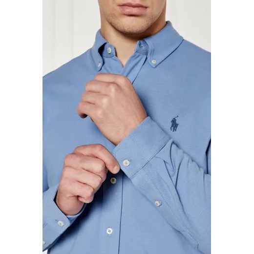 Polo Ralph Lauren koszula męska z kołnierzykiem button down z długim rękawem