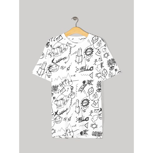 T-shirt męski Gate bawełniany 
