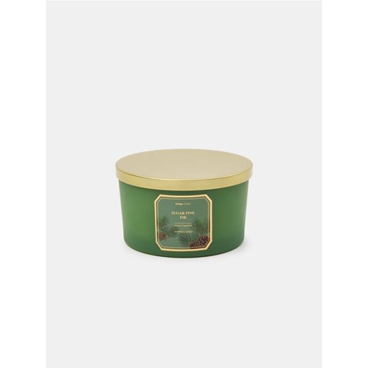 Sinsay - Świeczka Sugar Pine Fir - zielony Sinsay One Size Sinsay
