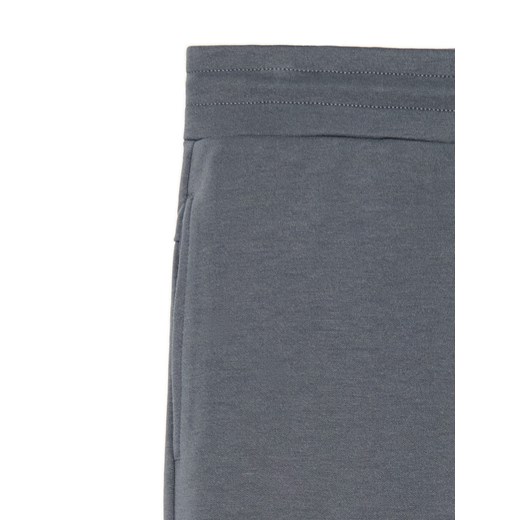 Cropp - Dresowe joggery z kieszeniami na zamek - szary Cropp XL Cropp