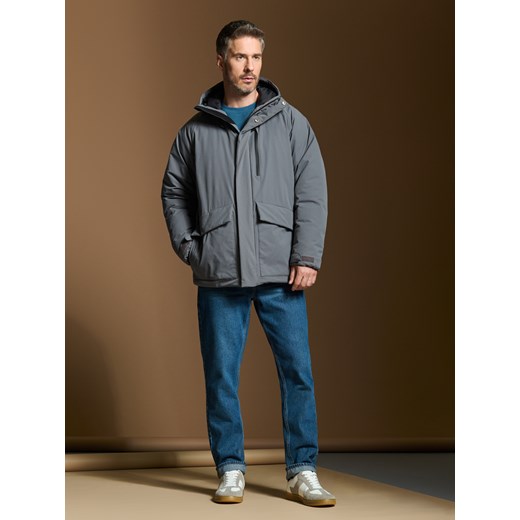 Sinsay - Kurtka z kapturem - szary Sinsay M Sinsay