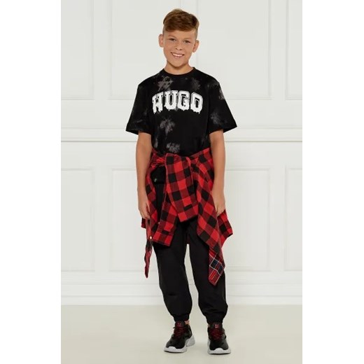 HUGO KIDS T-shirt | Regular Fit Hugo Kids 174 Gomez Fashion Store wyprzedaż
