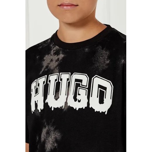 HUGO KIDS T-shirt | Regular Fit Hugo Kids 174 promocyjna cena Gomez Fashion Store