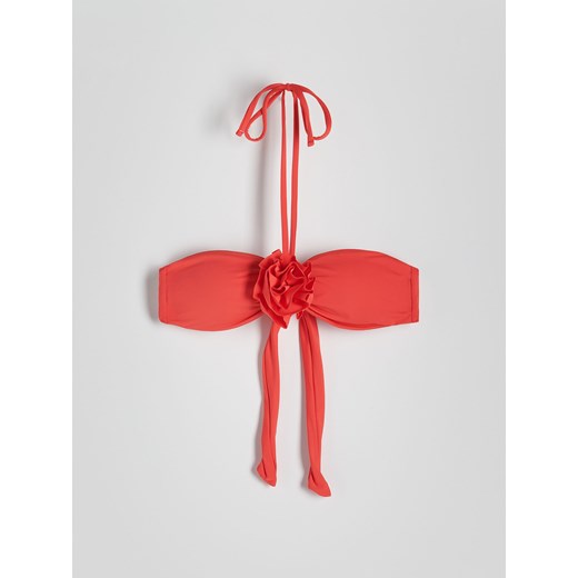 Reserved - Góra od bikini - koralowy ze sklepu Reserved w kategorii Stroje kąpielowe - zdjęcie 175363635