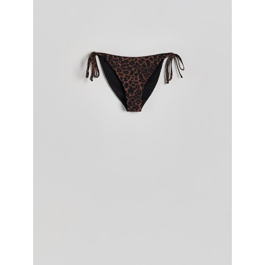 Reserved - Dół od bikini - brązowy Reserved S Reserved