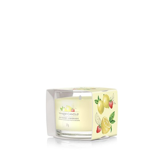 Yankee Candle Świeca zapachowa &quot;Iced Berry Lemonade&quot; - 37 g ze sklepu Limango Polska w kategorii Świece i dyfuzory - zdjęcie 175366348