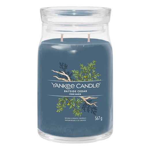 Yankee Candle Świeca zapachowa &quot;Bayside Cedar&quot; - 567 g ze sklepu Limango Polska w kategorii Świece i dyfuzory - zdjęcie 175366359