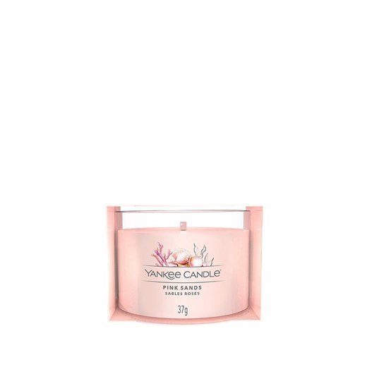 Yankee Candle Świeca zapachowa &quot;Pink Sands&quot; - 37 g ze sklepu Limango Polska w kategorii Świece i dyfuzory - zdjęcie 175366379