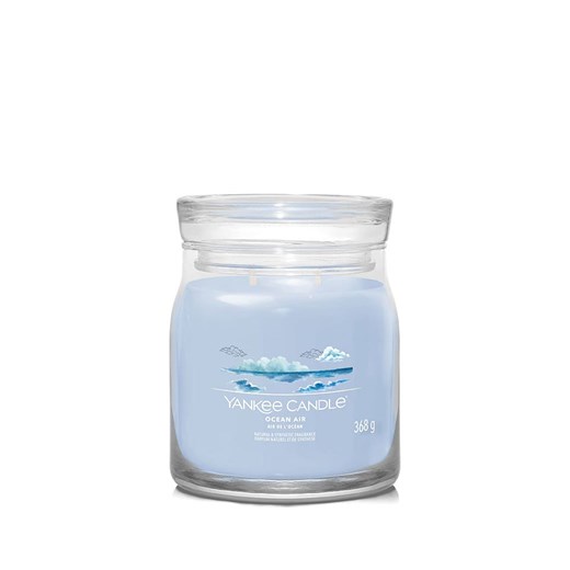Yankee Candle Świeca zapachowa &quot;Ocean Air&quot; - 368 g ze sklepu Limango Polska w kategorii Świece i dyfuzory - zdjęcie 175366397