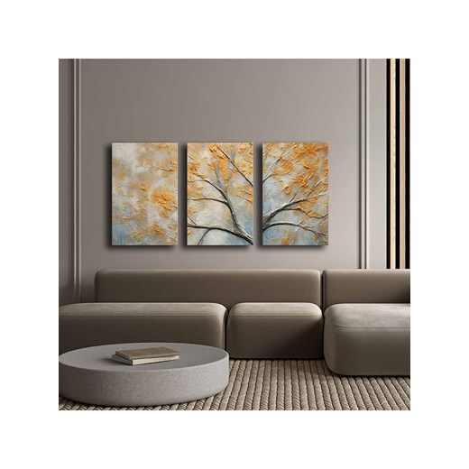 ABERTO DESIGN Druki (3 szt.) na płótnie - 70 x 45 cm Aberto Design onesize okazja Limango Polska