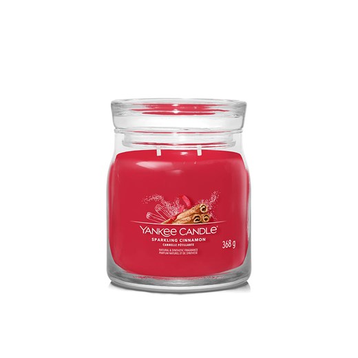 Yankee Candle Świeca zapachowa &quot;Sparkling Cinnamon&quot; - 368 g ze sklepu Limango Polska w kategorii Świece i dyfuzory - zdjęcie 175367988