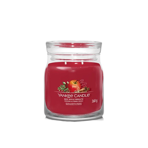 Yankee Candle Świeca zapachowa &quot;Red Apple Wreath&quot; - 368 g ze sklepu Limango Polska w kategorii Świece i dyfuzory - zdjęcie 175367996
