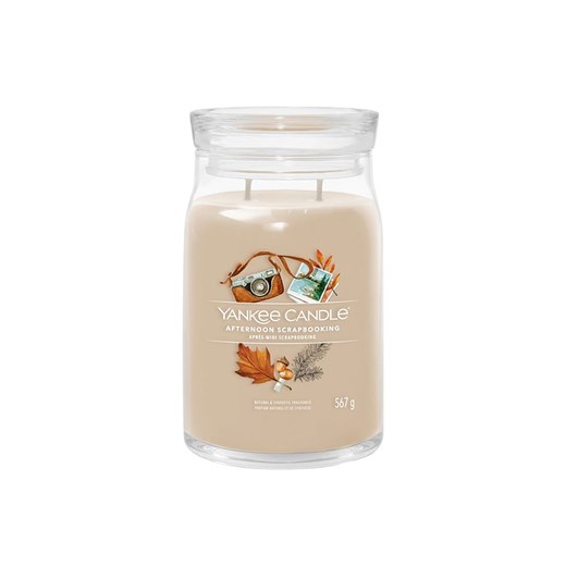 Yankee Candle Świeca zapachowa &quot;Afternoon Scarpbooking&quot; - 567 g ze sklepu Limango Polska w kategorii Świece i dyfuzory - zdjęcie 175368128