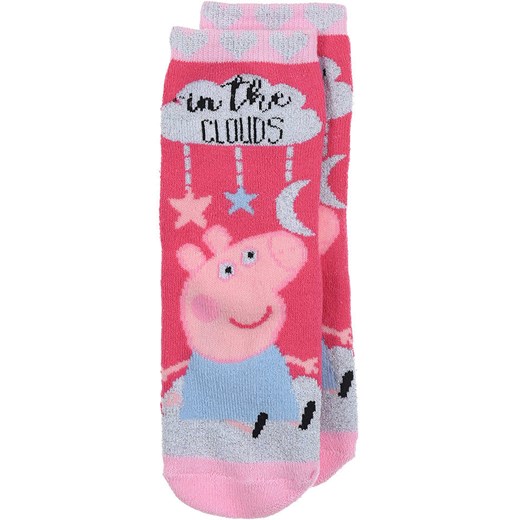 Peppa Pig Skarpety &quot;Świnka Peppa&quot; w kolorze różowym ze sklepu Limango Polska w kategorii Skarpetki dziecięce - zdjęcie 175368268