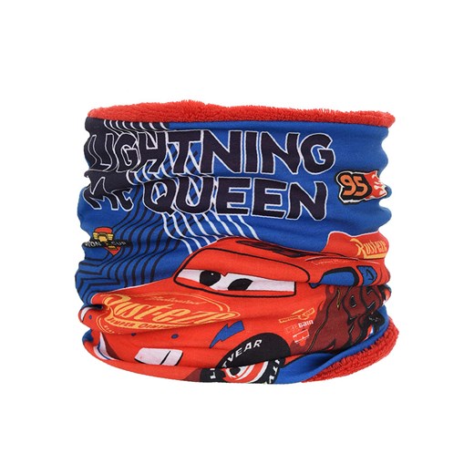 Disney Cars Szal-koło &quot;Auta&quot; w kolorze czerwono-niebieskim ze sklepu Limango Polska w kategorii Szaliki dziecięce - zdjęcie 175368477