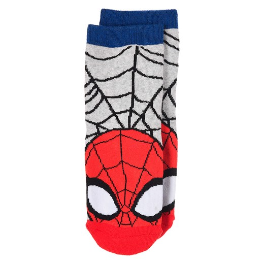 Spiderman Skarpety &quot;Spider-Man&quot; w kolorze jasnoszaro-czerwonym ze sklepu Limango Polska w kategorii Skarpetki dziecięce - zdjęcie 175368487
