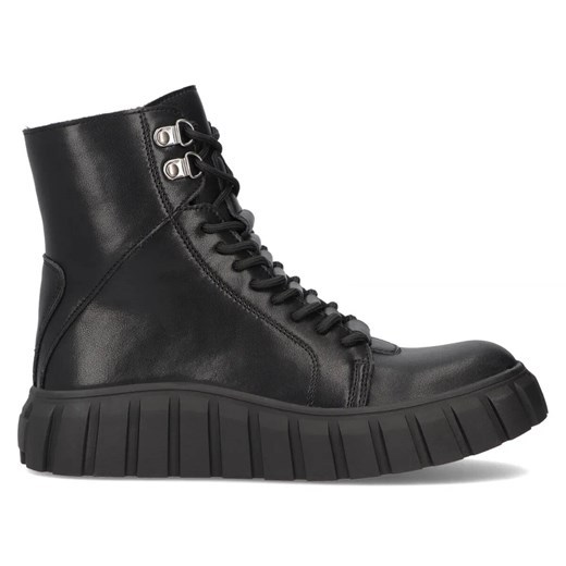 Czarne trapery damskie - Filippo DBT4747/24, czarne Filippo 41 ulubioneobuwie