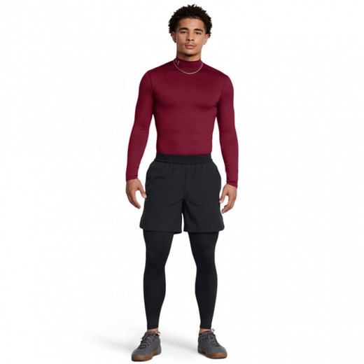 Męskie legginsy treningowe Under Armour UA Cg Elite Leggings - czarne ze sklepu Sportstylestory.com w kategorii Spodnie męskie - zdjęcie 175370439