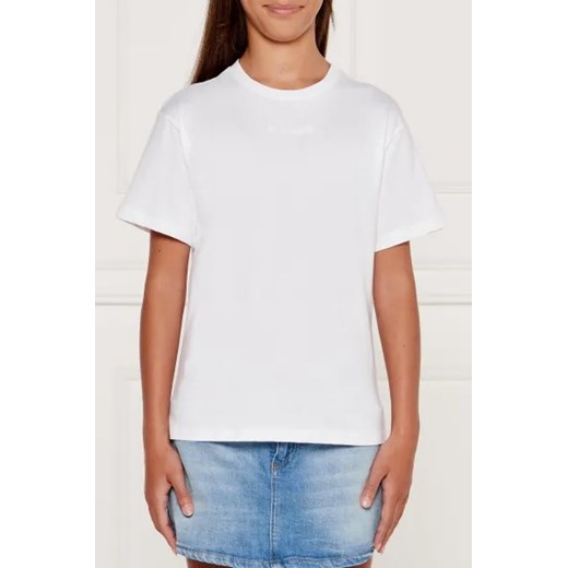 Pinko UP T-shirt | Regular Fit ze sklepu Gomez Fashion Store w kategorii Bluzki dziewczęce - zdjęcie 175372675