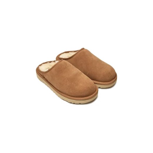 UGG Skórzane mule CLASSIC | z dodatkiem wełny 44 Gomez Fashion Store