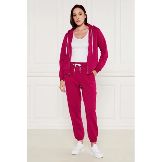 Różowe spodnie damskie Polo Ralph Lauren