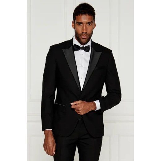 HUGO Wełniana marynarka Henry | Slim Fit ze sklepu Gomez Fashion Store w kategorii Marynarki męskie - zdjęcie 175373145