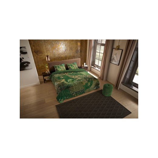 Pure Komplet pościeli "Louise" w kolorze zielonym z mikrofibry Pure 140x200/220 cm wyprzedaż Limango Polska