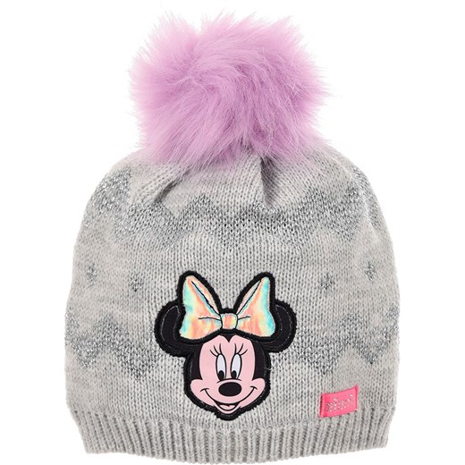 Disney Minnie Mouse Czapka &quot;Minnie&quot; w kolorze szarym ze sklepu Limango Polska w kategorii Czapki dziecięce - zdjęcie 175376608