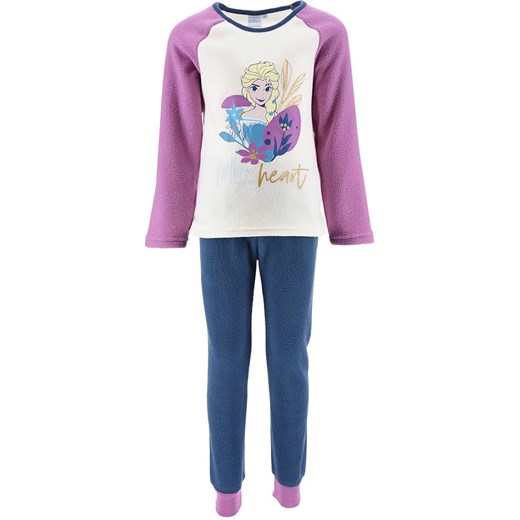 Disney Frozen Piżama polarowa &quot;Kraina Lodu&quot; w kolorze fioletowym ze sklepu Limango Polska w kategorii Piżamy dziecięce - zdjęcie 175376616