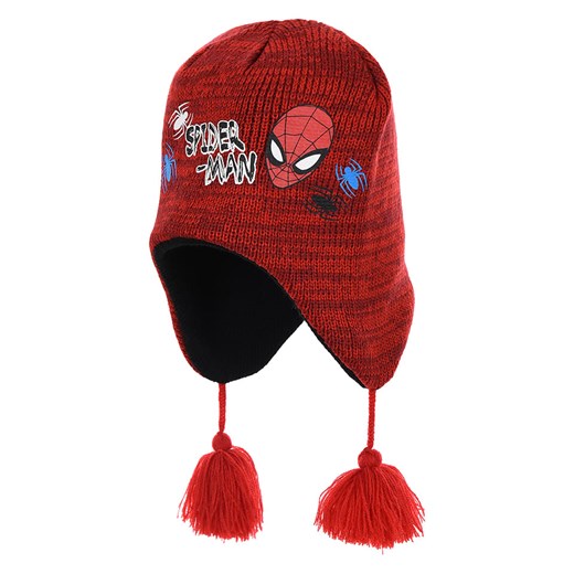 Spiderman Czapka &quot;Spider-Man&quot; w kolorze czerwonym ze sklepu Limango Polska w kategorii Czapki dziecięce - zdjęcie 175376726