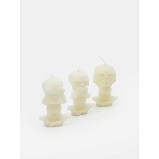 Sinsay - Świeczki 3 pack Halloween - biały Sinsay One Size Sinsay