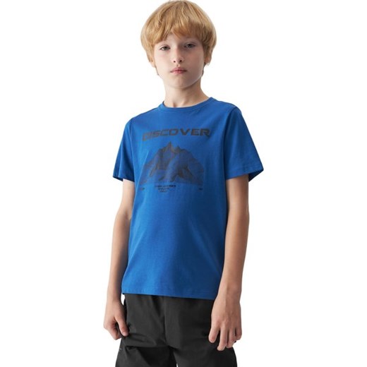 Koszulka chłopięca TTSHM1553 4F ze sklepu SPORT-SHOP.pl w kategorii T-shirty chłopięce - zdjęcie 175388429