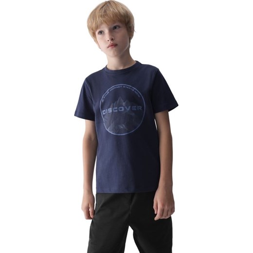 Koszulka chłopięca TTSHM1554 4F ze sklepu SPORT-SHOP.pl w kategorii T-shirty chłopięce - zdjęcie 175388479