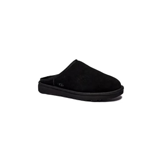 UGG Skórzane mule CLASSIC | z dodatkiem wełny ze sklepu Gomez Fashion Store w kategorii Kapcie męskie - zdjęcie 175391356