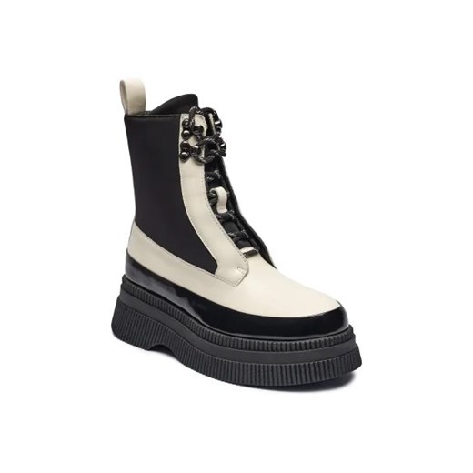Marc Cain Skórzane trapery ze sklepu Gomez Fashion Store w kategorii Botki - zdjęcie 175391407