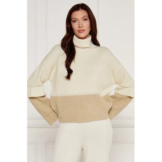 AKEP Wełniany sweter | Loose fit ze sklepu Gomez Fashion Store w kategorii Swetry damskie - zdjęcie 175391488