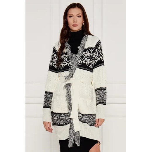AKEP Kardigan | Loose fit | z dodatkiem wełny ze sklepu Gomez Fashion Store w kategorii Swetry damskie - zdjęcie 175391618