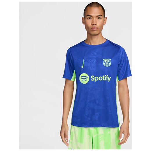Męska przedmeczowa koszulka piłkarska Nike Dri-FIT FC Barcelona Academy Pro Nike M Nike poland