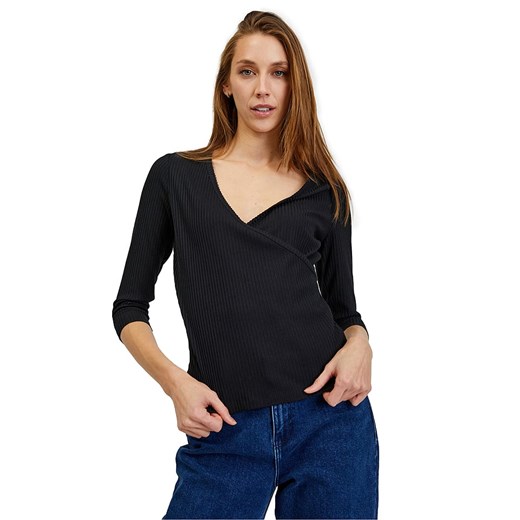 orsay Koszulka w kolorze czarnym ze sklepu Limango Polska w kategorii Bluzki damskie - zdjęcie 175395488