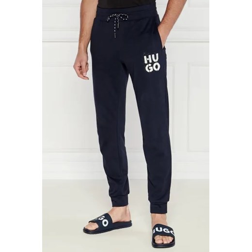 Hugo Bodywear Spodnie dresowe Spray | Regular Fit ze sklepu Gomez Fashion Store w kategorii Spodnie męskie - zdjęcie 175396858