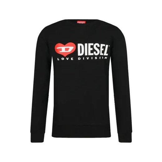 Diesel Bluza unisex | Regular Fit ze sklepu Gomez Fashion Store w kategorii Bluzy dziewczęce - zdjęcie 175396879