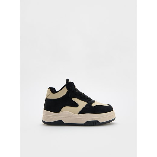 Reserved - Ocieplane sneakersy za kostke - czarny Reserved 36 Reserved