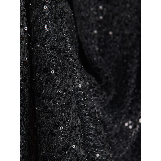 Reserved sukienka prosta bez rękawów z aplikacjami  