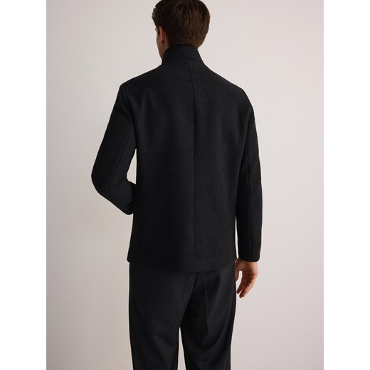 Reserved - Kurtka z wełną - czarny Reserved M Reserved