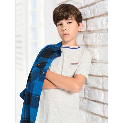 Sinsay - Koszulka - beżowy ze sklepu Sinsay w kategorii T-shirty chłopięce - zdjęcie 175399096