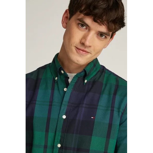 Koszula męska Tommy Hilfiger casual z długim rękawem