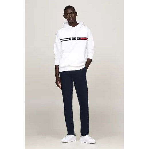 Bluza męska Tommy Hilfiger biała jesienna bawełniana