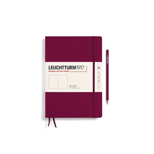 LEUCHTTURM1917 Notatnik w kolorze bordowym - B5 ze sklepu Limango Polska w kategorii Akcesoria biurowe - zdjęcie 175403796