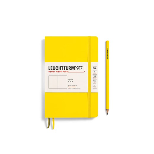 LEUCHTTURM1917 Notatnik w kolorze żółtym - B6+ ze sklepu Limango Polska w kategorii Akcesoria biurowe - zdjęcie 175403805